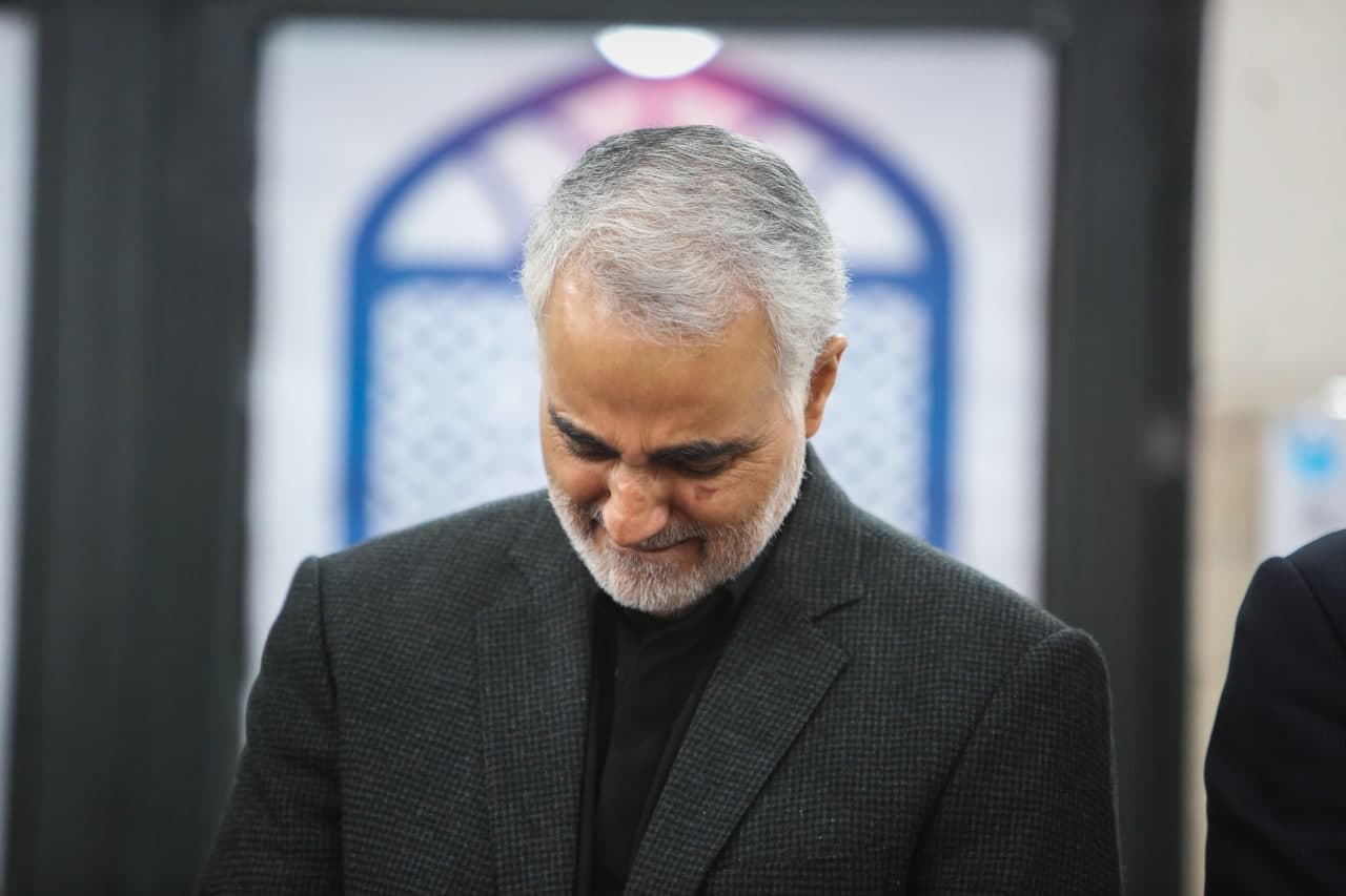 تصویر باکیفیت از شهید حاج قاسم سلیمانی